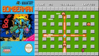 Bomberman NES Longplay [upl. by Fayth]