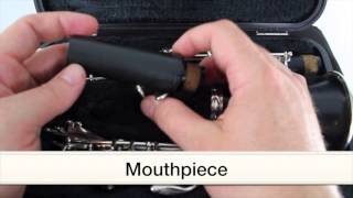 Clarinet Beginner Lesson 1  Opening the Case Naming the Parts [upl. by Frank]