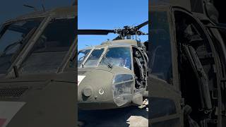 INSIDE the cockpit off a UH60 BLACK HAWK🎖️military aircraft shorts [upl. by Inahteb]