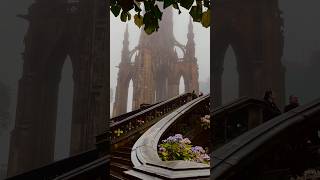 Who’s visiting Edinburgh this autumn MyEdinburgh travel fallvibes scotland gothic rain [upl. by Gawain]