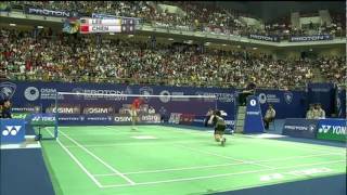 SF  MS  Lee Chong Wei vs Chen Long  2011 Proton Malaysia Open [upl. by Bekah184]