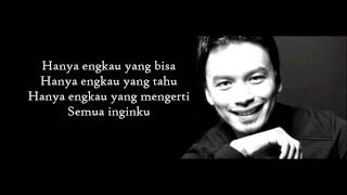 Anuar Zain  Ajari Aku  Lirik [upl. by Leboff]