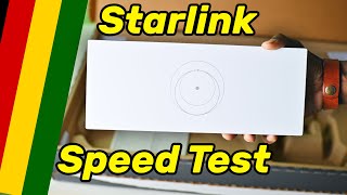 My First Starlink Unboxing and Speedtest in Zimbabwe [upl. by Ruvolo952]