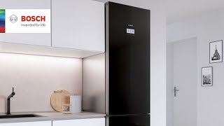 Bosch Serie  6 Fridge Review and Demo [upl. by Ynohtna]