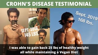 Vegan Heals Crohns Disease Crohns Recovery Story [upl. by Diarmid343]