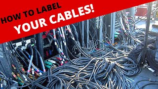 HOW TO LABEL YOUR CABLES  Cable Identification Tags Cable Management Solution I Spec of Tech [upl. by Anilat]