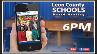 Leon County School Board Meeting  August 4th 2020 [upl. by Gotthelf]