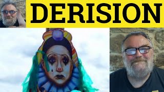 🔵 Deride Meaning  Derision Defined  Derisive Examples  Define Derisively Deride Derision Derisive [upl. by Yert]