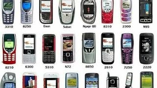 All versions of Nokia mobile phones From the first year of manufacture until nowNokia mobile 📲 [upl. by Vacla]