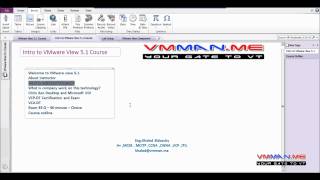 Part 1  Intro to VMware View 5 [upl. by Htebezile]