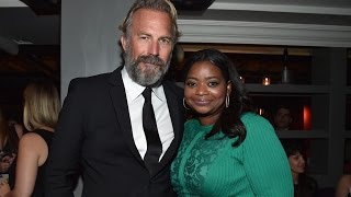 Kevin Costner Octavia Spencer Talk “Hidden Figures” [upl. by Aneryc]