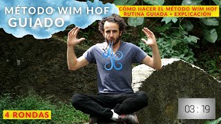 Práctica del Método Wim Hof Guiado🧊 Respiración Práctica y Explicada [upl. by Swayder316]