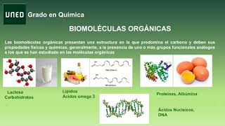 Tema 6 Moleculas de la vida [upl. by Ennaoj]