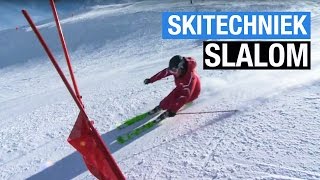 Slalom Skiën Tutorial Nederlands [upl. by Capon]