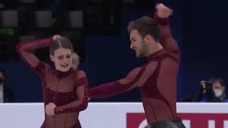 Gabriella Papadakis Guillaume Cizeron  20220325  World Championship Rythm Dance [upl. by Mulford]