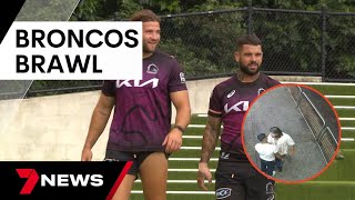 Broncos stars defend the events that unfolded on Sunday night  7 News Australia [upl. by Auqinihs]