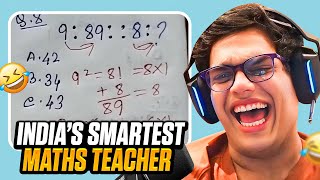 INDIAS SMARTEST MATH TEACHER [upl. by Lowell429]