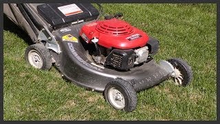 How to adjust the lawnmowers cutting height [upl. by Enisamoht62]