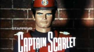 Captain Scarlet and the Mysterons 1967 tv theme start and end credits [upl. by Aisatnaf]