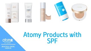 ATOMY PRODUCT WITH SPF  ARJOYCE DUMORTIER [upl. by Herzberg]