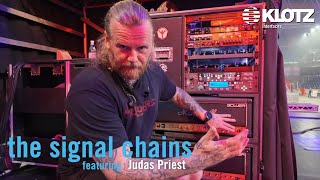 Rig Rundown with Robb guitar tech of Andy Sneap of Judas Priest 2024 [upl. by Gaye861]