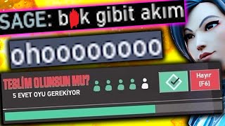 TR SERVERİNDE GÜZEL BİR MAÇ   VALORANT [upl. by Esilrahc]