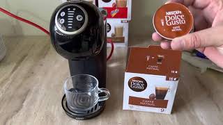 Cafetera DOLCE GUSTO GENIO S PLUS automática  como usarla [upl. by Rouvin486]