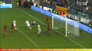 © Montenegro vs Switzerland Qualifiers Euro 2012  Vucinic goal 68 10 © [upl. by Dunton478]