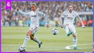 OUTSIDE OF THE BOOT brilliance  Modrić Guti amp Özil  Real Madrid [upl. by Idieh]