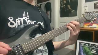 Rippikoulu  Kadonneet Jumalat Full guitar cover [upl. by Tildie415]