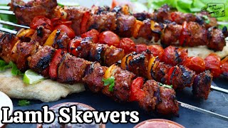 Juiciest Lamb Skewers Recipe  Lamb Shish Kebab Recipe  Şiş Kebap  Lamb Kabob [upl. by Jeni]