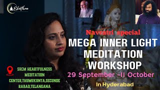 MEGA INNER LIGHT MEDITATION INVITATION Grand Master Prabodh meditation spirituality ekathva [upl. by Enautna]