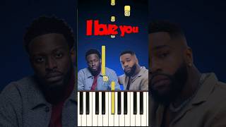 Dadju amp Tayc I love you piano dadju iloveyou shorts tayc [upl. by Esinrahs]