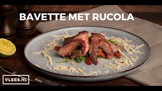 Bavette van de BBQ met rucola [upl. by Ani]