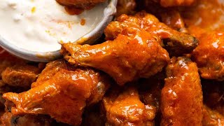 Baked Buffalo Wings  CRAZY CRISPY [upl. by Macpherson]