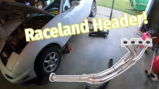 How To Install A Raceland Header In A Miata [upl. by Octavia]