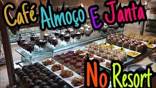 Café Almoço e Janta no Resort Grand Palladium Imbassaí🍴 Noite do Chocolate😍 [upl. by Leugar]