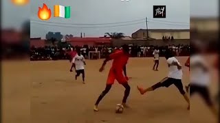 Top 10 Best Dribbles and Skill IN AFRICAS MARACANA FOOTBALL [upl. by Aidile840]