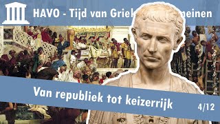 04 Grieken en Romeinen  Cultuur in het Romeinse rijk  Van republiek tot keizerrijk [upl. by Marielle665]