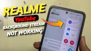 Realme Smart Sidebar background Stream Not working Ft Realme C55 Android 14 [upl. by Van]