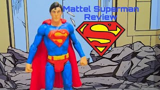 Mattel Superman Christopher Reeves FigureToy Review [upl. by Alessig]