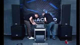 Sistem 2 way full range DYNACORD  Play Sound [upl. by Eciuqram]