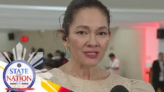 WATCH PH Senator Risa Hontiveros reacts to Marcos 3rd SONA  ANC [upl. by Mathia]