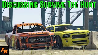 Discussing Survive The Hunt 57  Chases And Toilet Humour  Gta 5 Challenge [upl. by Oecile]