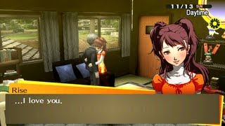 HD PS Vita Persona 4 Golden  Rise Kujikawa Social Link Lovers [upl. by Ylera437]