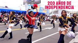 🔴 AMBATO y sus LINDAS CACHIPORRAS  Desfile Cívico 2023 [upl. by Evin]