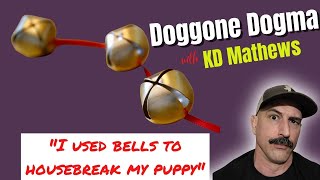 How To Use Bells To Housebreak Your Puppy Dog Training Tip [upl. by Joaquin]