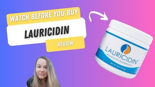 Lauricidin Monolaurin Supplement Review [upl. by Sauder523]