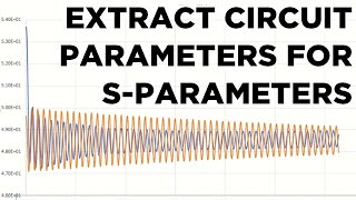 How to Extract Circuit Parameters from SParameters [upl. by Gnagflow574]