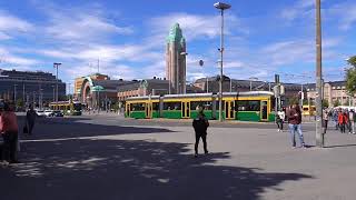 Vier skandinavische Hauptstädte Teil 11 Der Hauptbahnhof von Helsinki [upl. by Reeve]